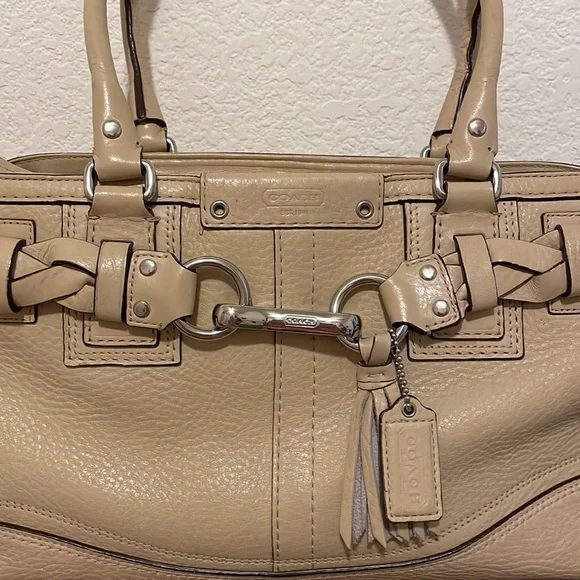 バッグ 1162 Coach Hampton Pabbled Leather Bag 1162 Coach Hampton Pabbled Leather Bag - メルカリ